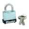 Master Lock Master Lock 1-1/16 in. H X 1-1/8 in. W Laminated Steel Warded Locking Exterior Padlock 105D - alternate 1